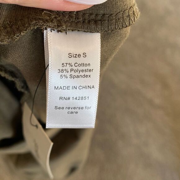 Francesca’s Olive Green Leggings-NWT - Picture 5 of 6